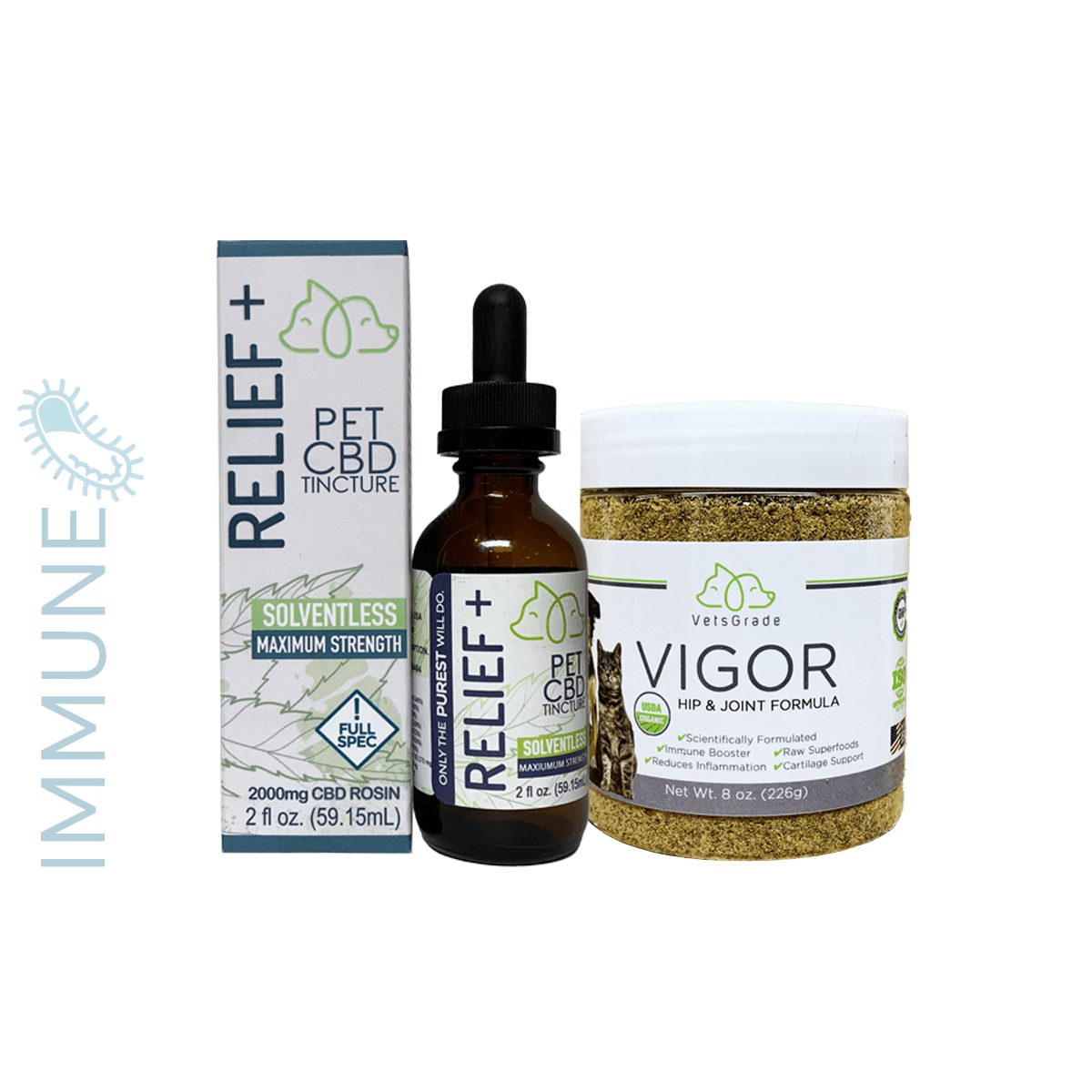 VetsGrade Immune Pack Bundle | Boost Your Pet's Wellness