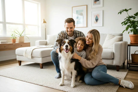 Happy family Border Collie epilepsy seizure control success quality of life treatment hope
