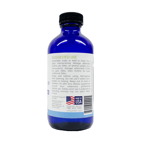 VetsGrade® | Vitality VM Super Omega Formula | Suggested Use.