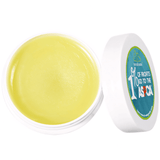Top down view of VetsGrade Delta RX daily usage topical balm for dogs and cats – smooth creamy texture.