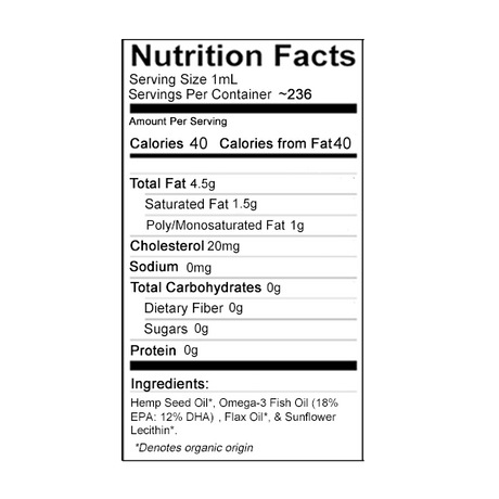 VetsGrade | Vitality VM | SUPER Omega-3 Oil Pet Tincture VetsGrade Inc. 