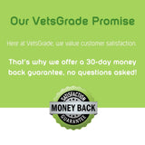 VetsGrade Vigor Hip & Joint Supplement – 30-Day Money Back Guarantee for Dogs 